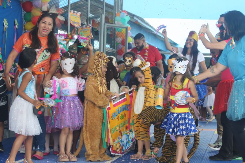 Carna kids na EMEF Maria Luisa no bairro Curuçambá