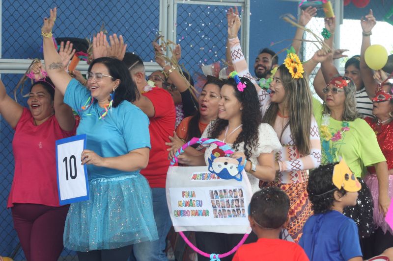 Carna kids na EMEF Maria Luisa no bairro Curuçambá