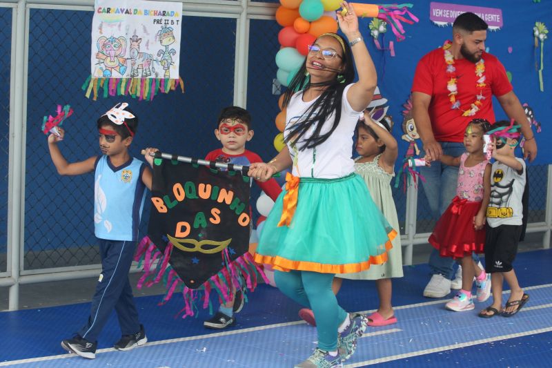 Carna kids na EMEF Maria Luisa no bairro Curuçambá