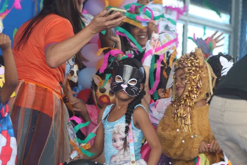 Carna kids na EMEF Maria Luisa no bairro Curuçambá