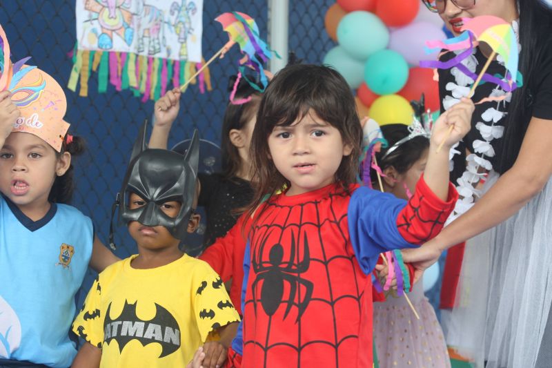 Carna kids na EMEF Maria Luisa no bairro Curuçambá