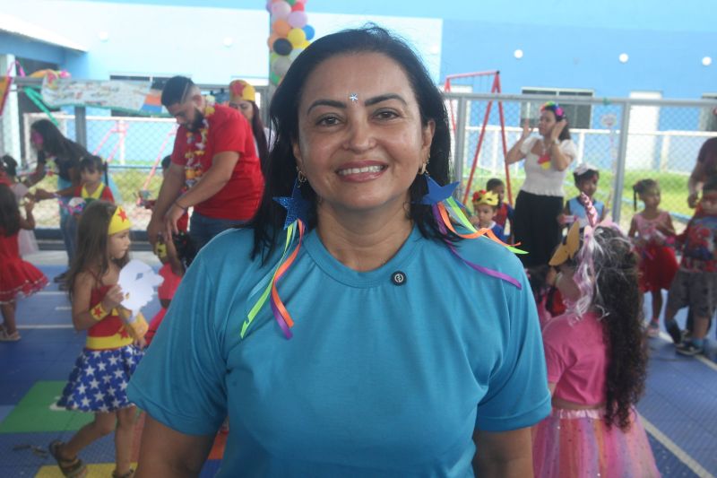 Carna kids na EMEF Maria Luisa no bairro Curuçambá