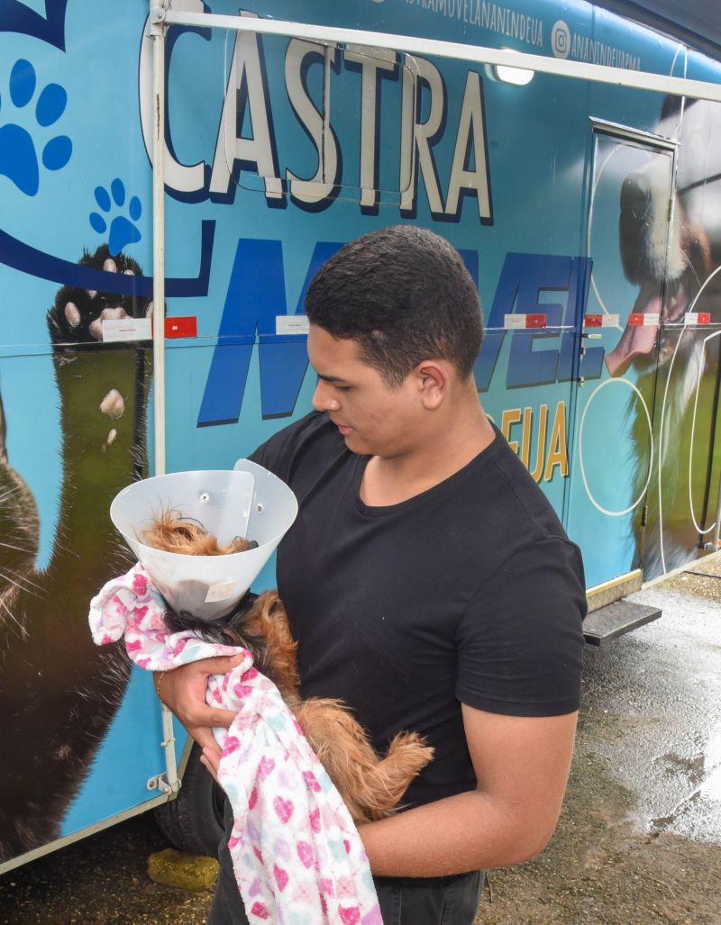 Castramóvel na Paróquia Transfiguração na estrada do Curuçambá