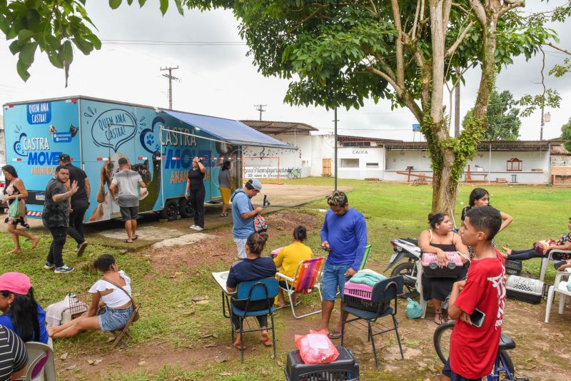 Castramóvel na Paróquia Transfiguração na estrada do Curuçambá