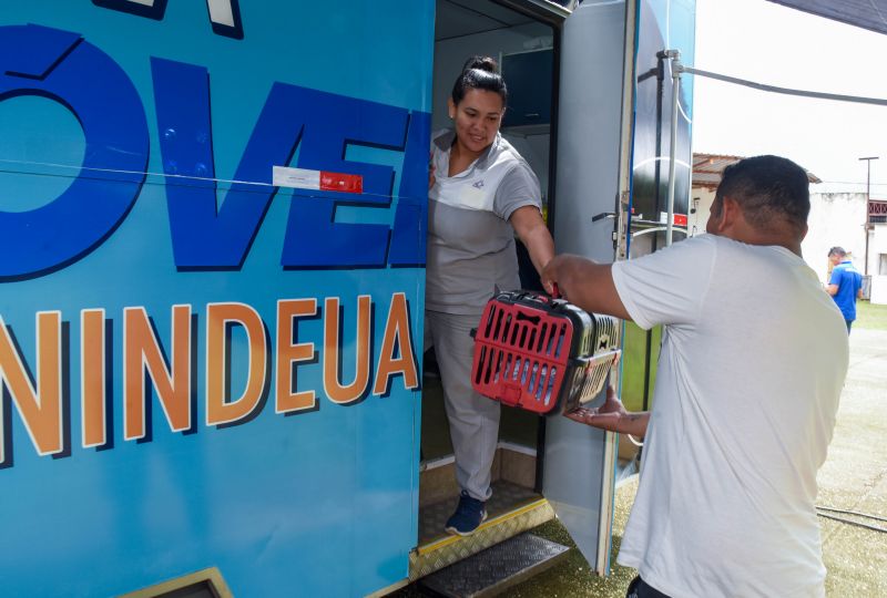 Castramóvel na Paróquia Transfiguração na estrada do Curuçambá
