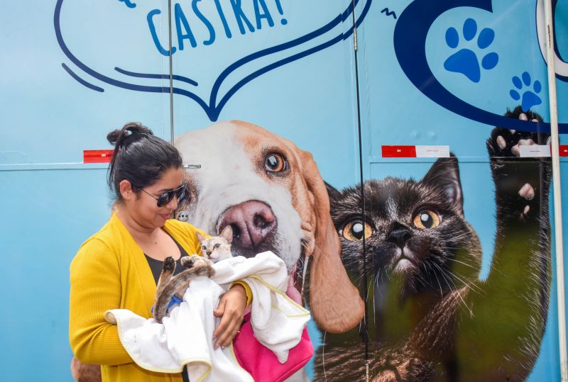 Castramóvel na Paróquia Transfiguração na estrada do Curuçambá