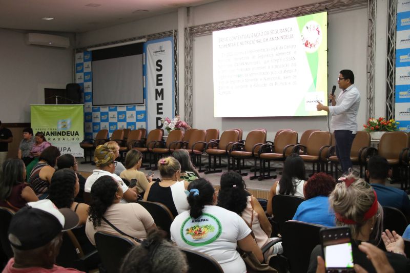 Apresentação do Plano Municipal de Segurança Alimentar e Nutricional da Semupa