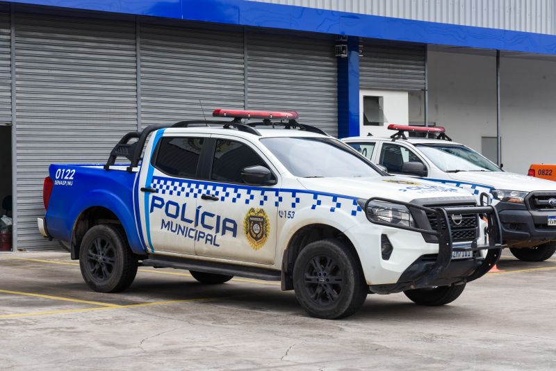 Palestra dos agentes do Semutran na Polícia Municipal e Instrutores Anjos da Guarda