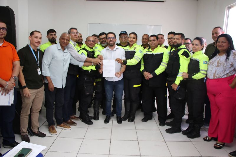 Solenidade de Progressão dos Agentes de Trânsito e Transporte de Ananindeua