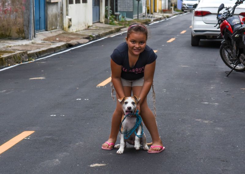 Inauguração das ruas pavimentadas, rua Dr Regis, Fé em Deus e Manoel Pioneiro na Nova Esperança bairro 40 Hrs