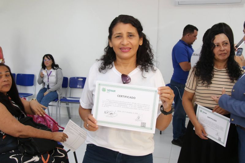 Entrega de Certificados na Casa da Mulher Brasileira