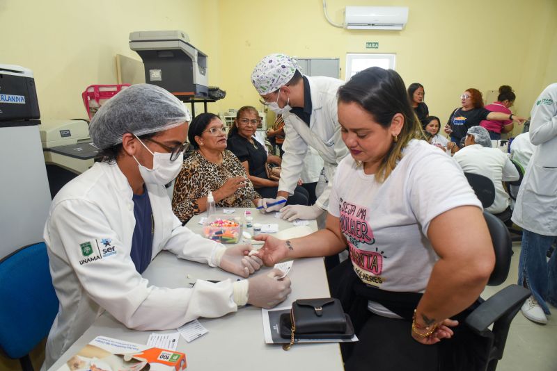 Ação Mulher alusivo mês da Mulher