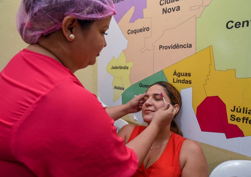 Ação Mulher alusivo mês da Mulher