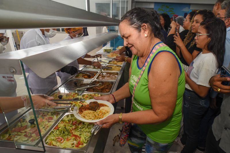 Inauguração do Restaurante Popular de Ananindeua