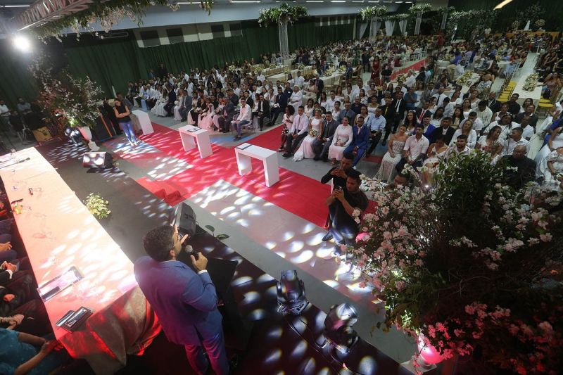 Cerimônia do Casamento Comunitário em Ananindeua