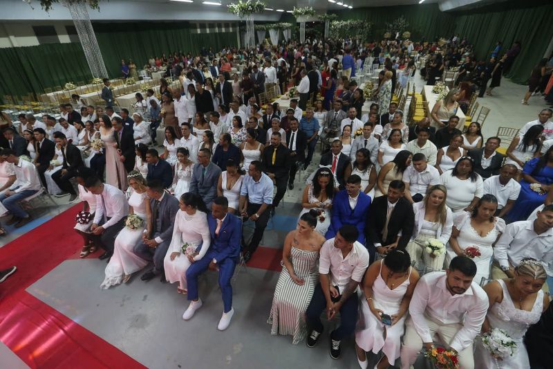 Cerimônia do Casamento Comunitário em Ananindeua