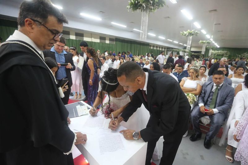 Cerimônia do Casamento Comunitário em Ananindeua
