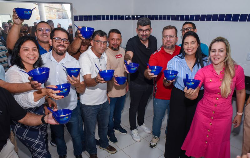Inauguração da EMEF Nova União no bairro 40 Horas