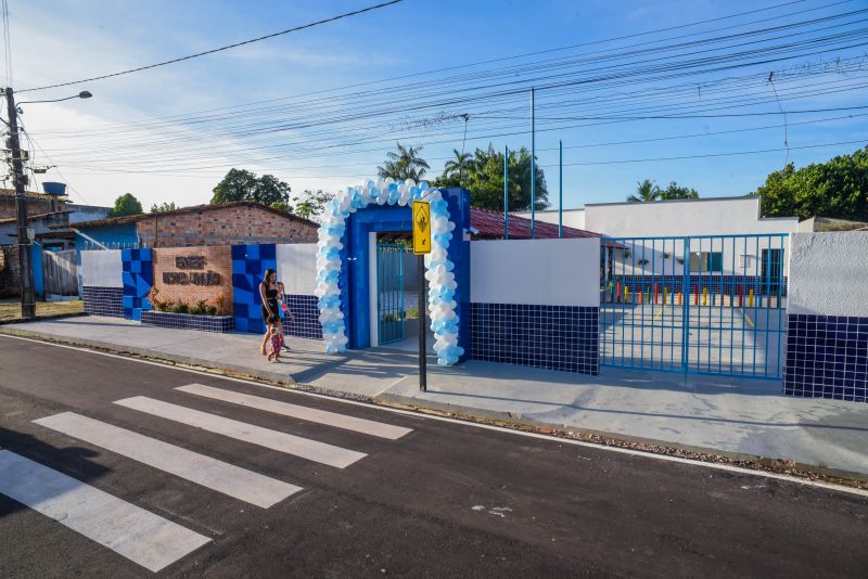 Inauguração da EMEF Nova União no bairro 40 Horas