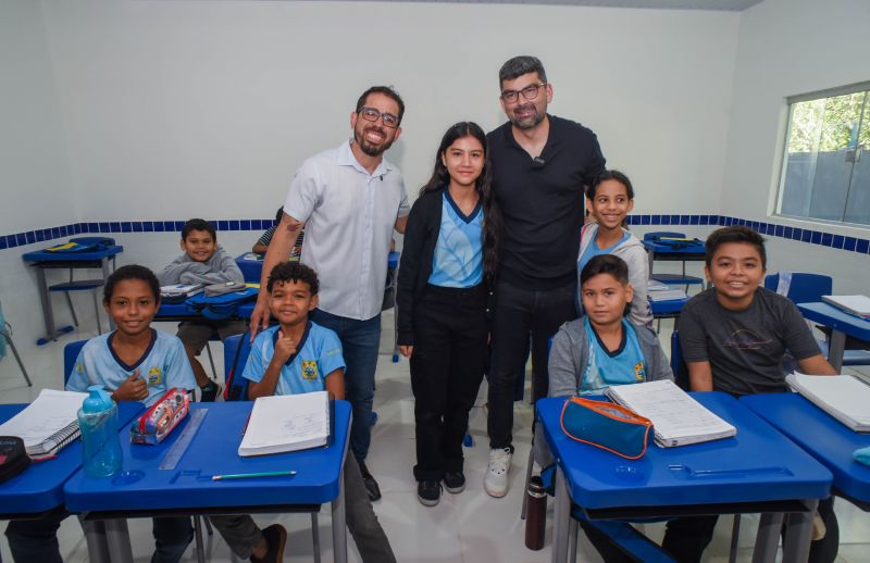Inauguração da EMEF Nova União no bairro 40 Horas