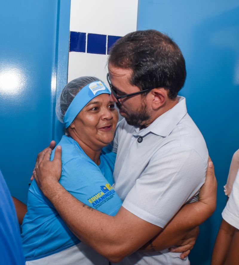 Inauguração da EMEF Nova União no bairro 40 Horas