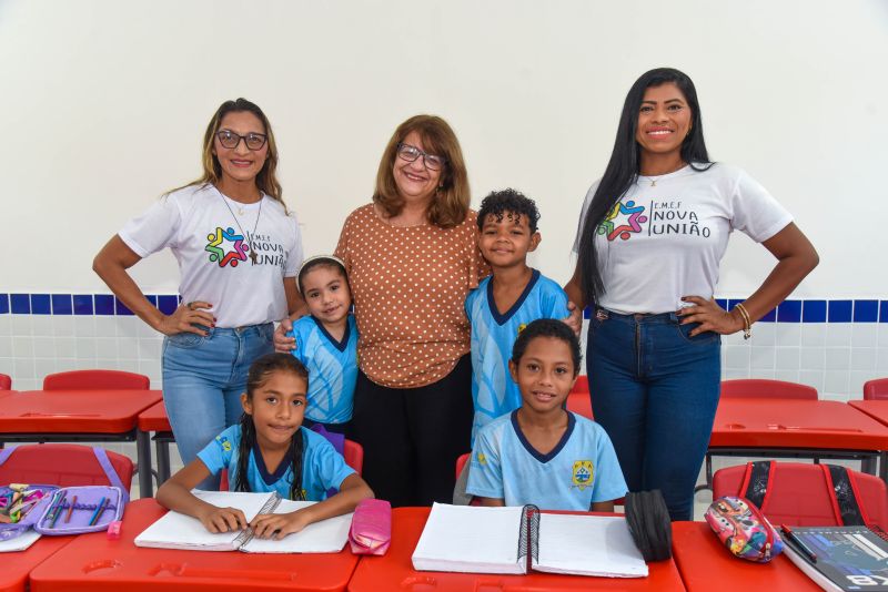 Inauguração da EMEF Nova União no bairro 40 Horas