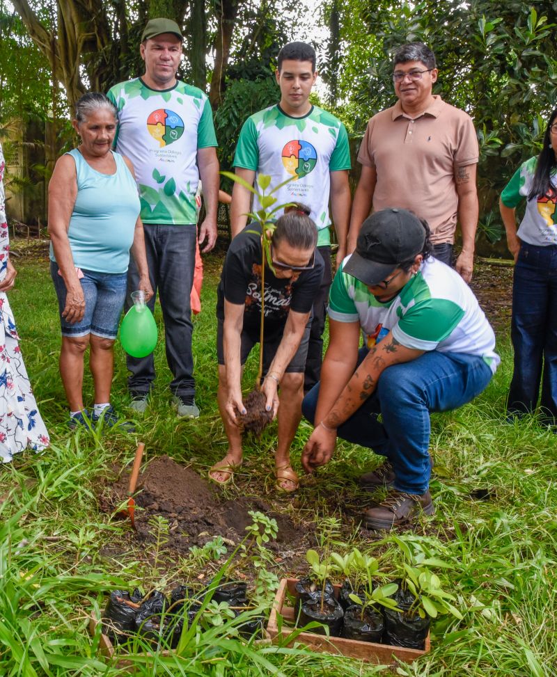 Programa Diálogos Sustentáveis Ananin no CRAS Daniel Reis