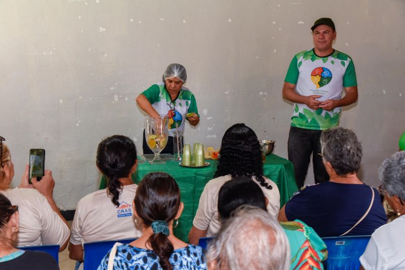 Programa Diálogos Sustentáveis Ananin no CRAS Daniel Reis