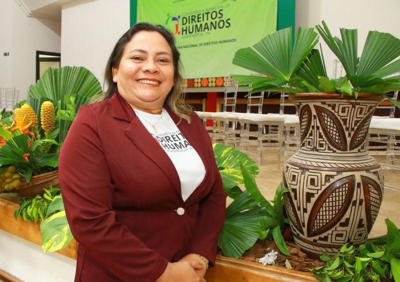 Conferência Municipal de Direitos Humanos no Auditório da UNAMA BR