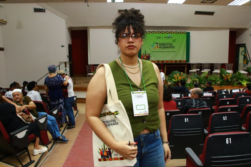 Conferência Municipal de Direitos Humanos no Auditório da UNAMA BR