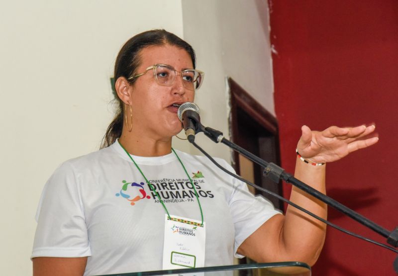 Conferência Municipal de Direitos Humanos no Auditório da UNAMA BR