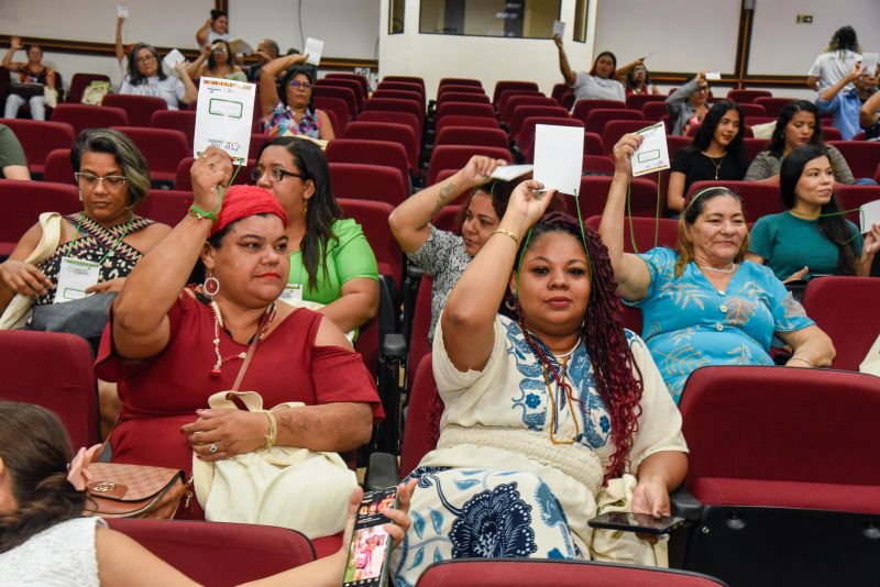 Conferência Municipal de Direitos Humanos no Auditório da UNAMA BR
