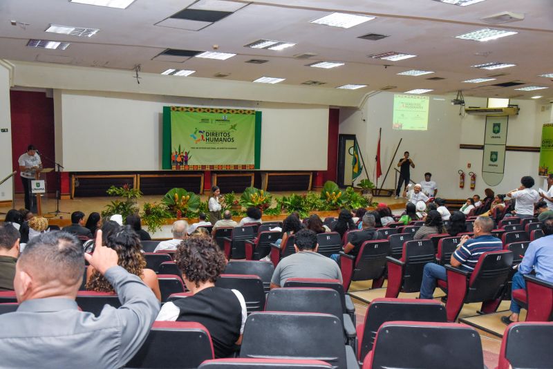 Conferência Municipal de Direitos Humanos no Auditório da UNAMA BR