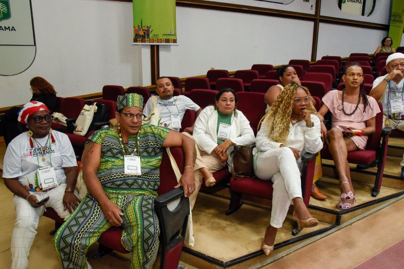 Conferência Municipal de Direitos Humanos no Auditório da UNAMA BR