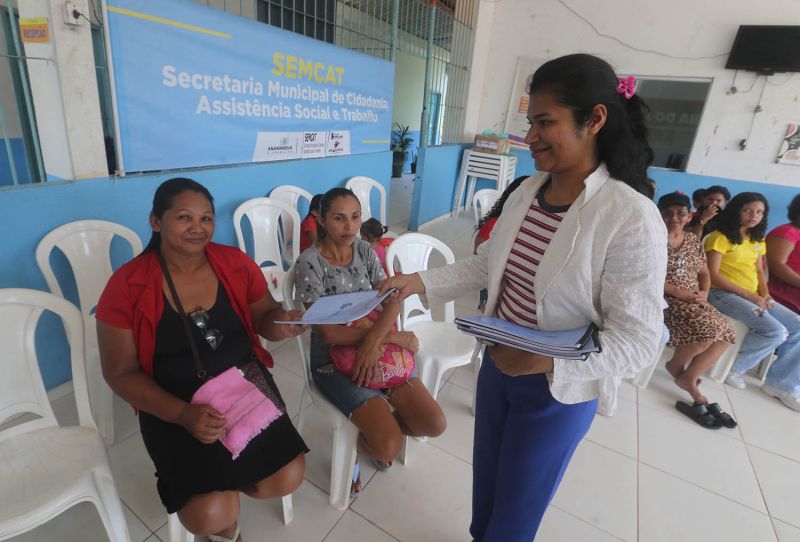 Inicio do curso de Biojoias no CRAS Santana do Aurá