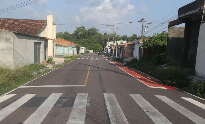 Inauguração de ruas Pavimentadas no conjunto Uirapuru no Bairro do Icuí