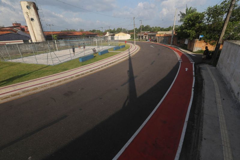 Inauguração de ruas Pavimentadas no conjunto Uirapuru no Bairro do Icuí