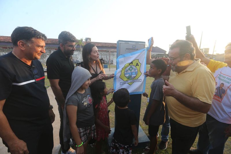 Inauguração de ruas Pavimentadas no conjunto Uirapuru no Bairro do Icuí