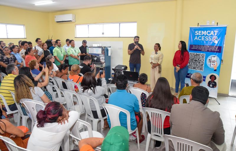 Lançamento do sistema Semcat Acesso