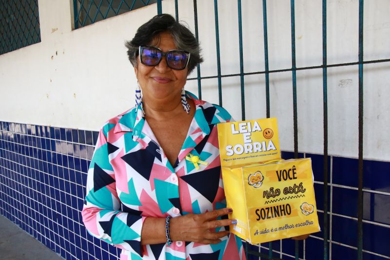 Palestra Setembro Amarelo na escola Padre Pietro