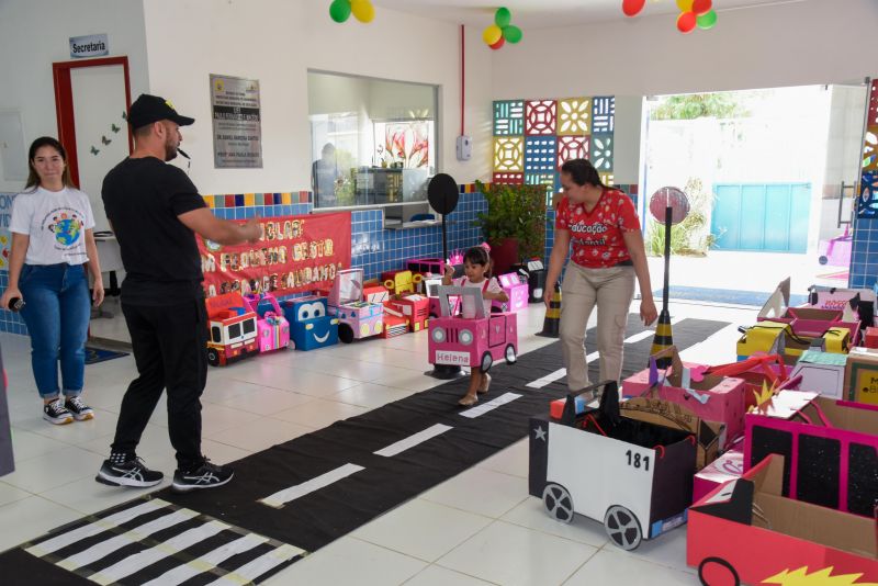 Projeto Sustentáveis no UEI Paulo Fernandes no conjunto Geraldo Palmeiras