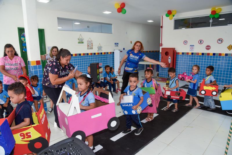 Projeto Sustentáveis no UEI Paulo Fernandes no conjunto Geraldo Palmeiras