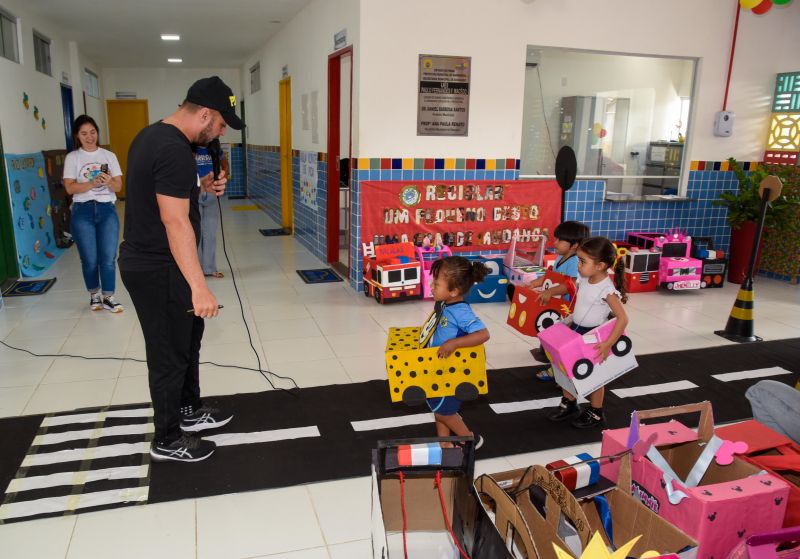 Projeto Sustentáveis no UEI Paulo Fernandes no conjunto Geraldo Palmeiras