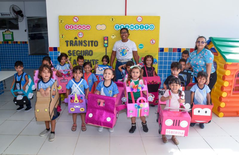 Projeto Sustentáveis no UEI Paulo Fernandes no conjunto Geraldo Palmeiras