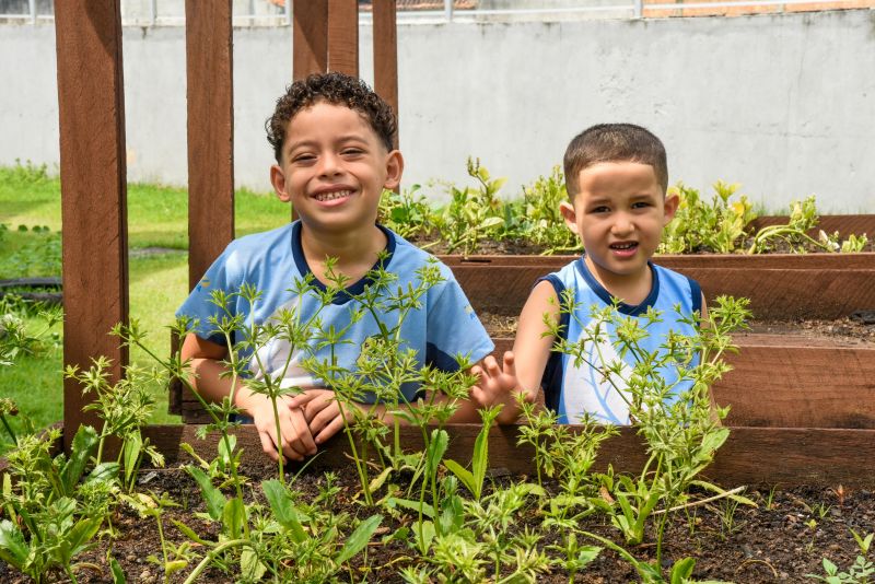 Projeto Sustentáveis no UEI Paulo Fernandes no conjunto Geraldo Palmeiras
