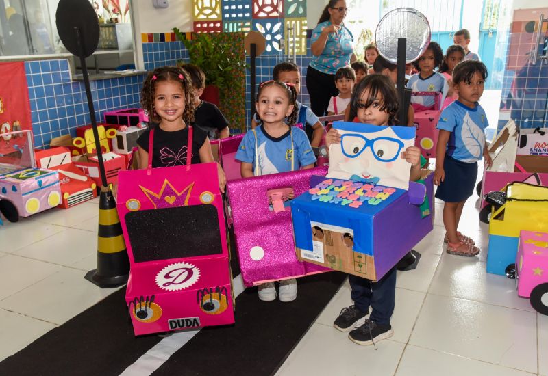 Projeto Sustentáveis no UEI Paulo Fernandes no conjunto Geraldo Palmeiras