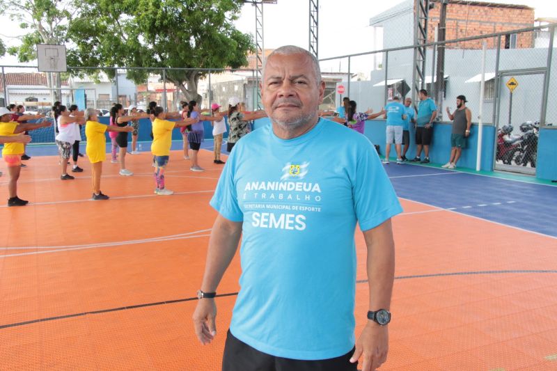 Caravana do Esporte na 2ª Parada na quadra do conjunto Sabiá no 40 Hs