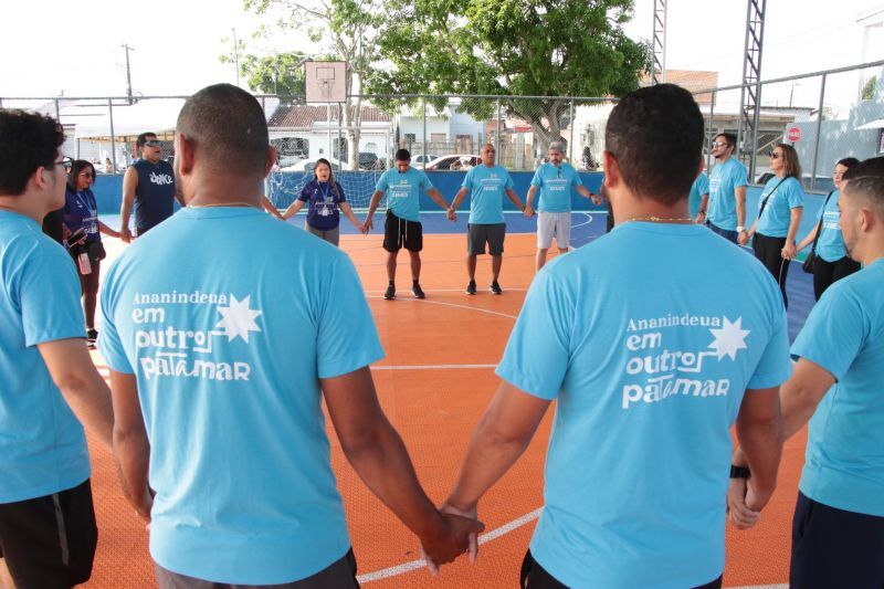 Caravana do Esporte na 2ª Parada na quadra do conjunto Sabiá no 40 Hs