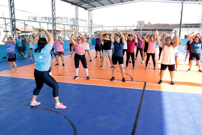 Caravana do Esporte na 2ª Parada na quadra do conjunto Sabiá no 40 Hs