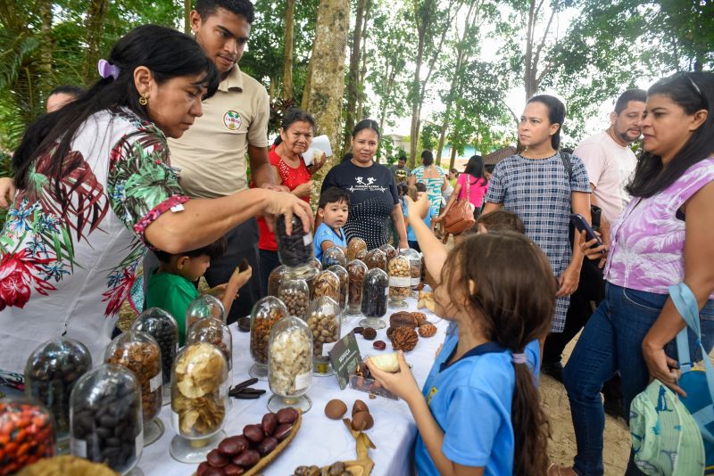Atividades alusiva ao Dia da Árvore no parque Seringal